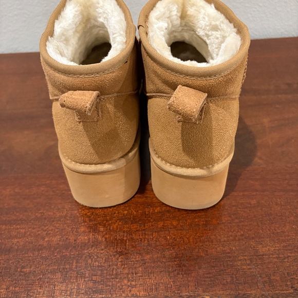 Project Cloud Huggy Platform Suede Ankle Boot - Picture 8 of 9